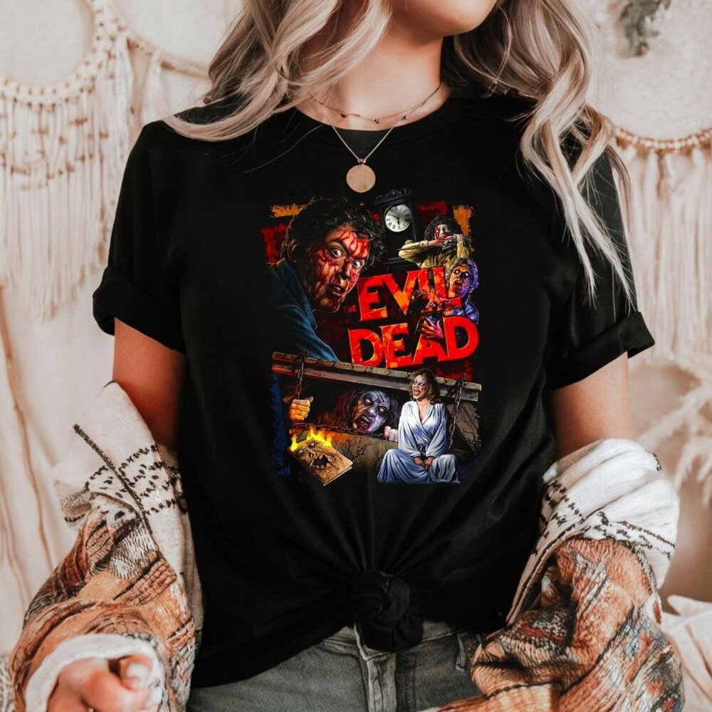 Evil Dead Horror Graphic Tee | Classic Horror Movie Shirt